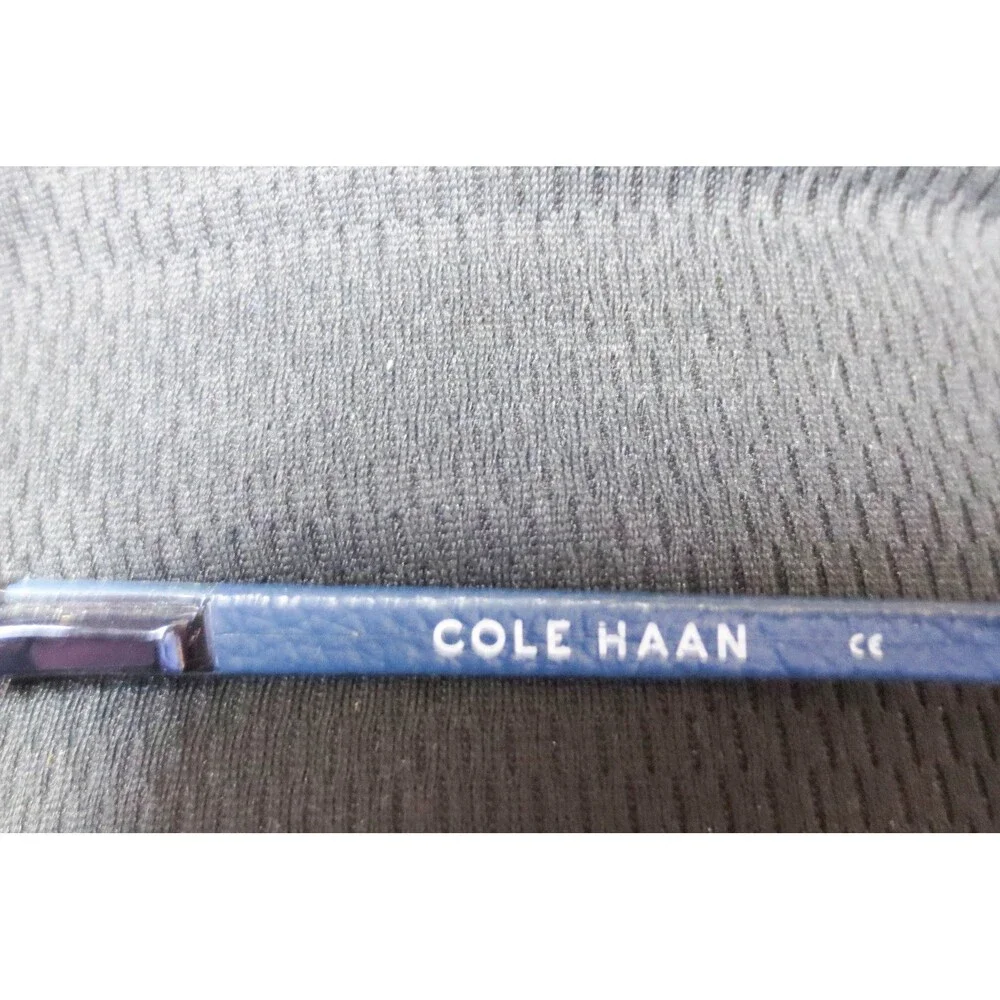 Cole Haan CH5003 414 Navy Blue Semi Rimless Rectangular Eyeglasses Frames 135mm